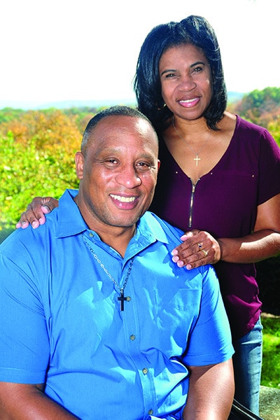 Carl Cannon and his wife, Melinda