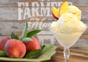 Peach Ice Cream - Recipes For Holidays
